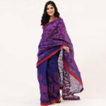Misha Boutique Yellow Colour Handloom Cotton Silk Saree With Sequence Work & Unstitched Blouse Piece