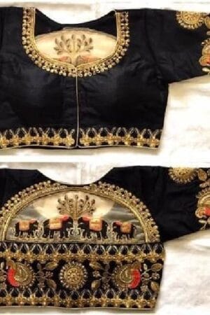 Bollywood Embroidery Stylish Stitched Blouse