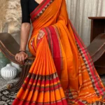 Premium Quality Yellow New Begumpuri Cotton Saree