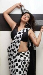 Bollywood Style Stunning Black Georgette Sarees