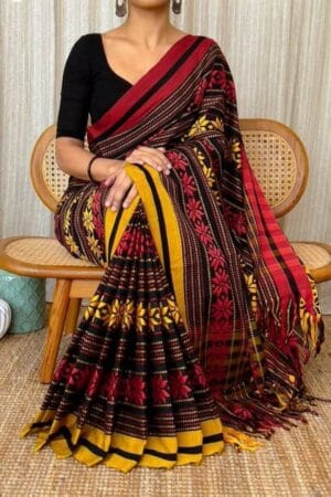 Cotton saree