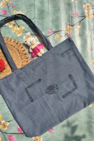 Pure Khadi Cotton Handmade Exclusive Tote Bag