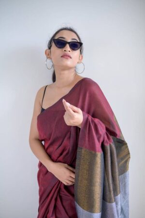 Premium Cotton Silk Duel Saree