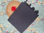 MISHABOUTIQUE Black Pure Cotton Handloom Saree With Unstitched Blouse