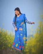 Mishaboutique Mekhela Cotton Silk Saree